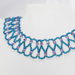 Necklace - Dentelle Theophila - Necklace - Laiton bronze